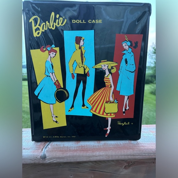Mattel Other - Valise Vintage 1961 Barbie Doll Case ! Parfait pour collectionneurs ! Super état